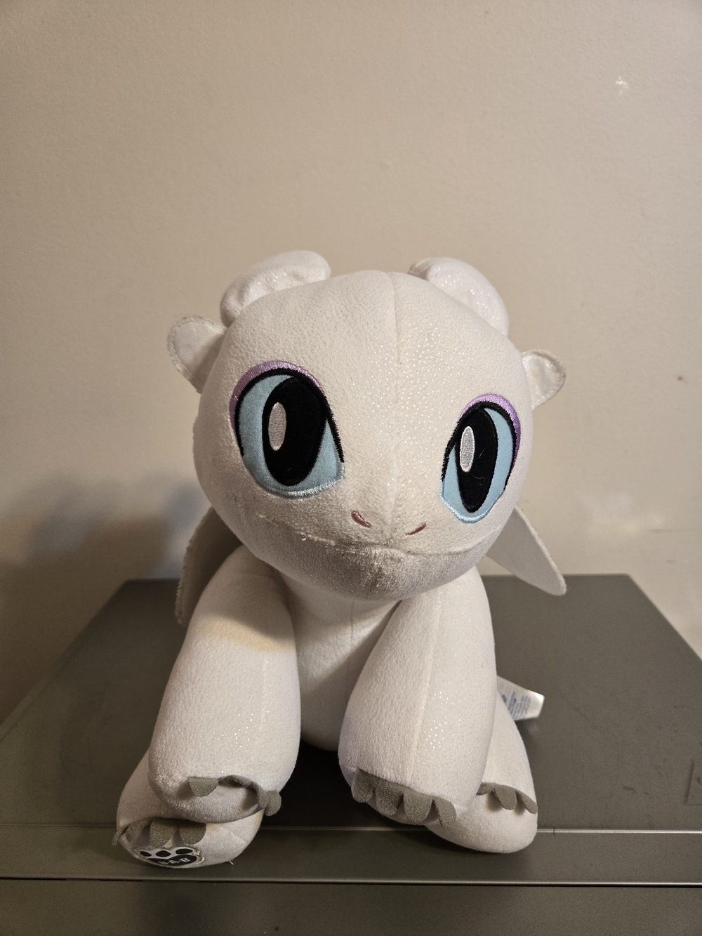 Build-A-Bear How to Train Your Dragon Light Fury 15" Plush Toy